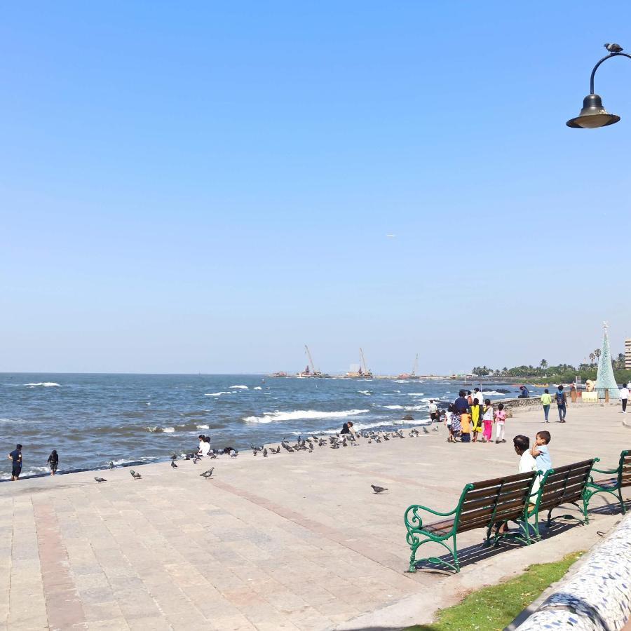 דירות Cozy Private Ac Studio By The Sea Bandstand Bandra W Mumbai Nr Taj Lands End מראה חיצוני תמונה